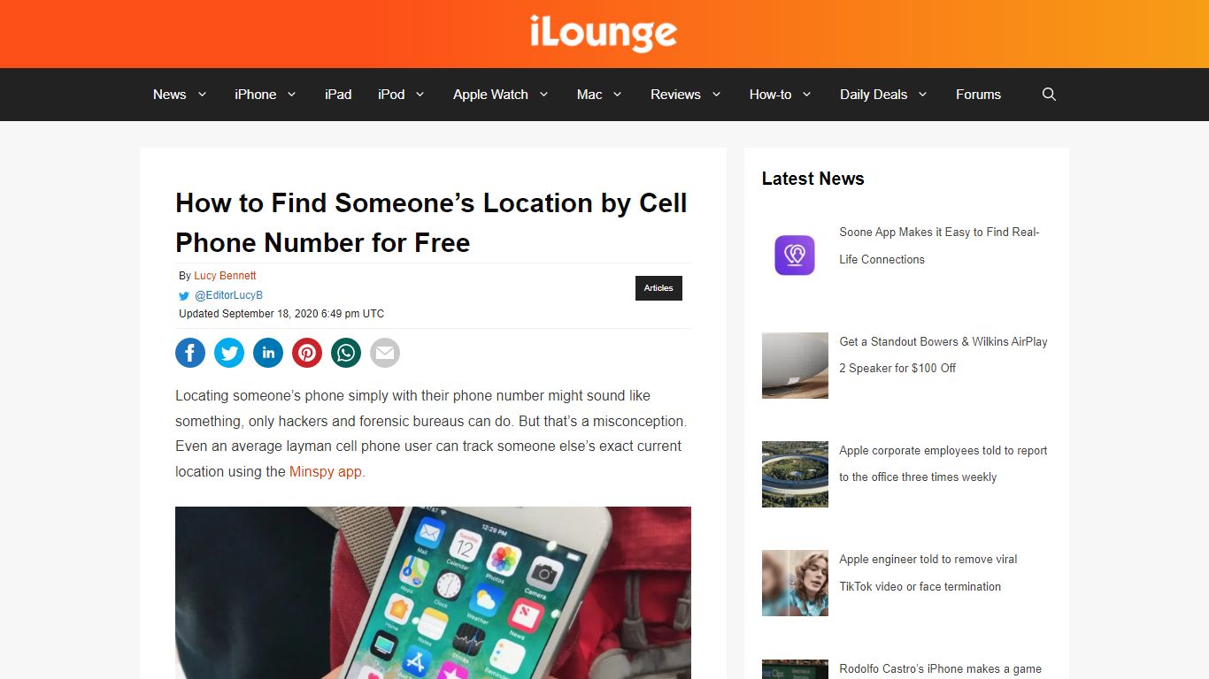 How to Find Someone’s Location by Cell Phone Number for Free - iLounge